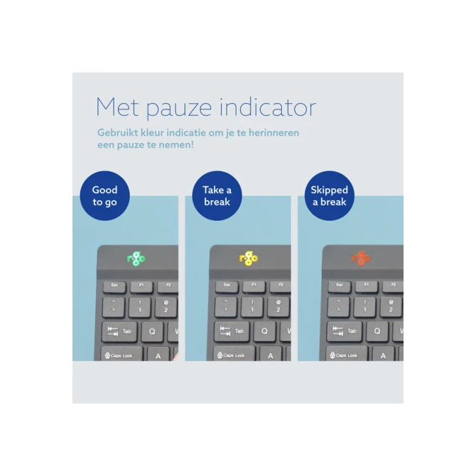 Toetsenbord R-Go Ergonomisch Split Break AZERTY