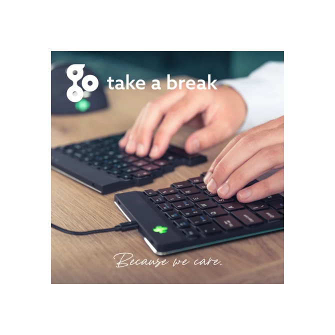 Toetsenbord R-Go Ergonomisch Split Break AZERTY