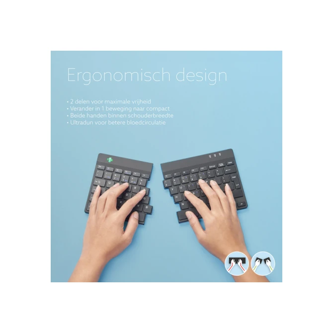 Toetsenbord R-Go Ergonomisch Split Break QWERTY
