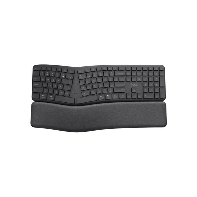 Toetsenbord Trust Keyra Ergo Multi draadloos