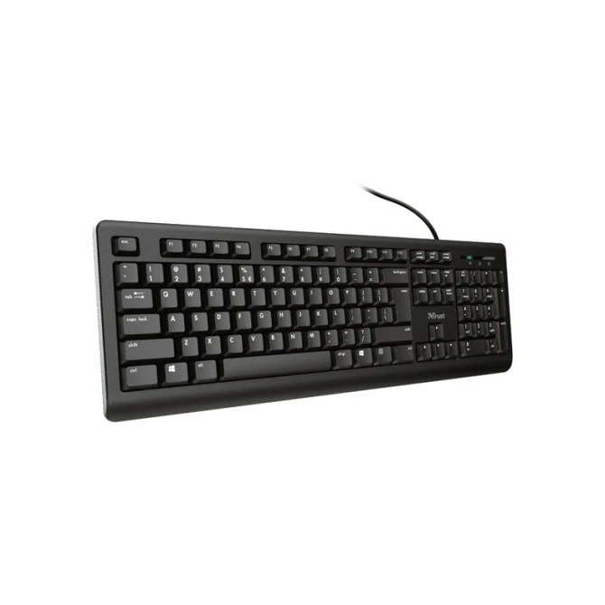 Toetsenbord Trust Primo zwart
