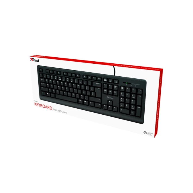 Toetsenbord Trust Primo zwart