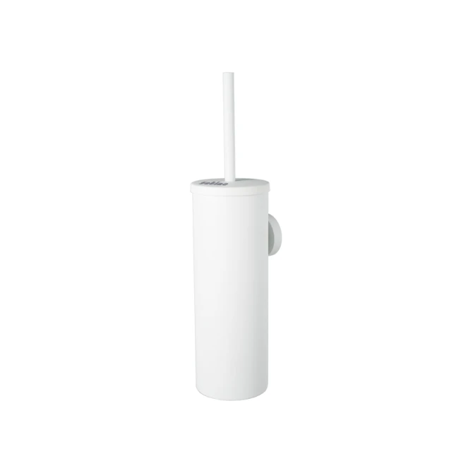 Toiletborstelset Satino metaal wit 332140