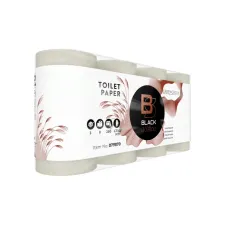 Toiletpapier BlackSatino GreenGrow CT10 3-laags 8x250vel naturel 079870