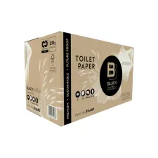 Toiletpapier BlackSatino ST10 GreenGrow systeemrol 2-laags 100m naturel 314680