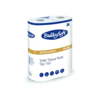 Toiletpapier BulkySoft Excellence 4-laags 6x150 vel wit 66400