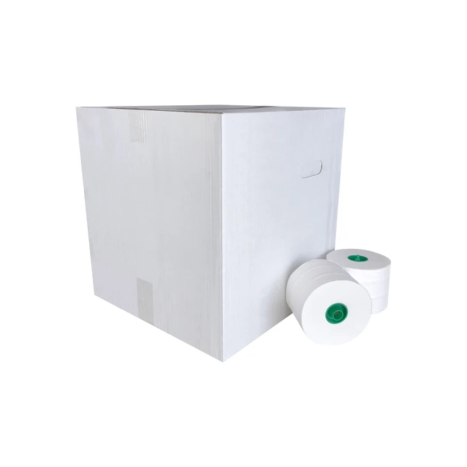 Toiletpapier Cleaninq systeemrol 2-laags 100m wit