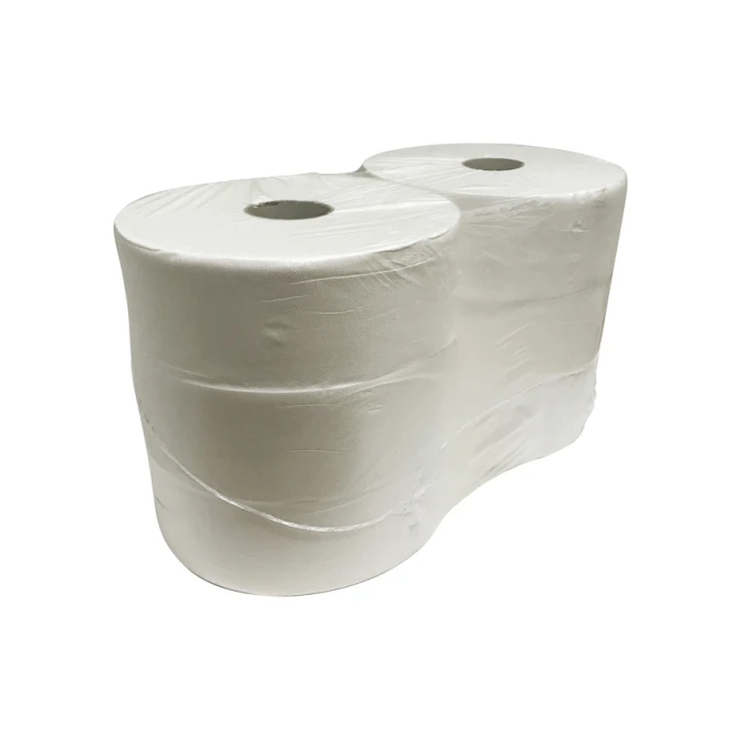 Toiletpapier Euro Products P4 jumbo groot 2-laags 380m wit 240038