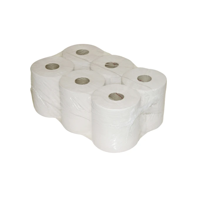 Toiletpapier Euro Products Q5 jumbo klein 2-laags 180m wit 240018