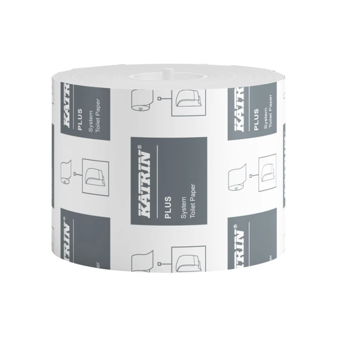 Toiletpapier Katrin Plus systeemrol 2-laags 96m wit 66940