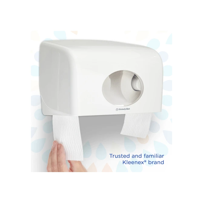 Toiletpapier Kleenex 3-laags 195vel wit 8459