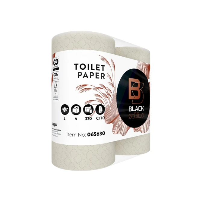Toiletpapier Satino MT1 GreenGrow 2-laags 4x400 vel naturel 066870
