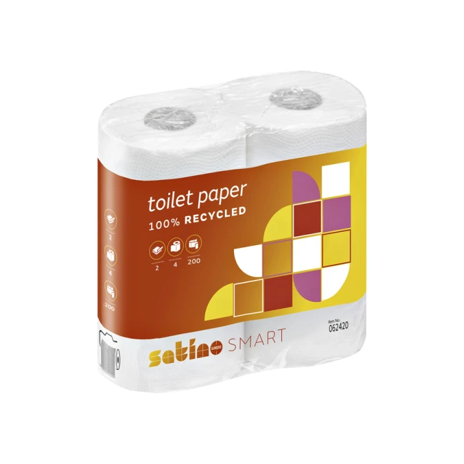 Toiletpapier Satino MT1 Smart 2-laags 200 vel wit 062420
