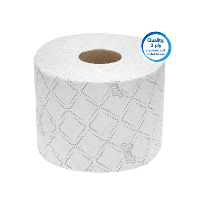 Toiletpapier Scott Control 3-laags 350 vel wit 8518