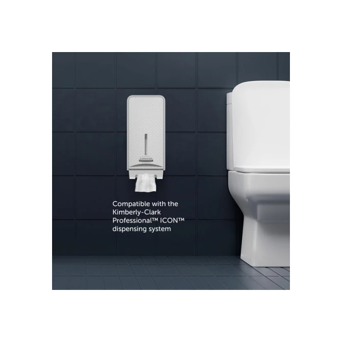 Toiletpapier Scott Control gevouwen 2-laags 110x186mm wit 8508