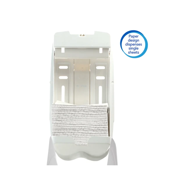 Toiletpapier Scott Control gevouwen 2-laags 110x186mm wit 8509