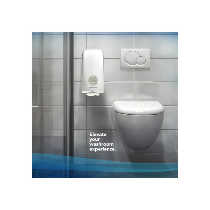 Toiletpapier Scott Control gevouwen 2-laags 110x186mm wit 8509