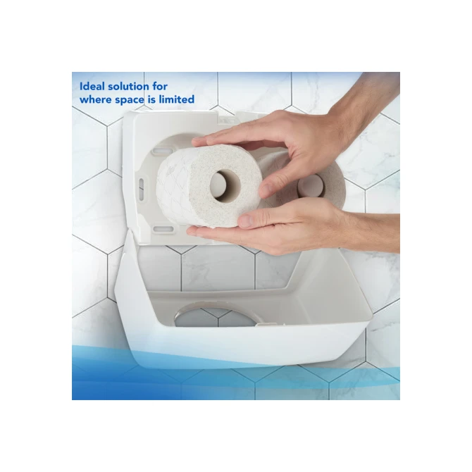 Toiletpapier Scott Essential 2-laags 350 vel wit 8519