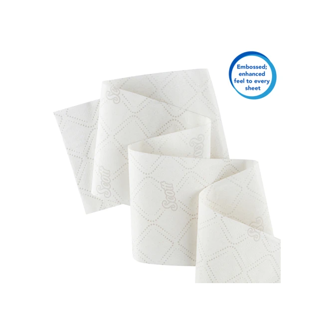 Toiletpapier Scott Essential jumbo 2-laags 200m wit 8614