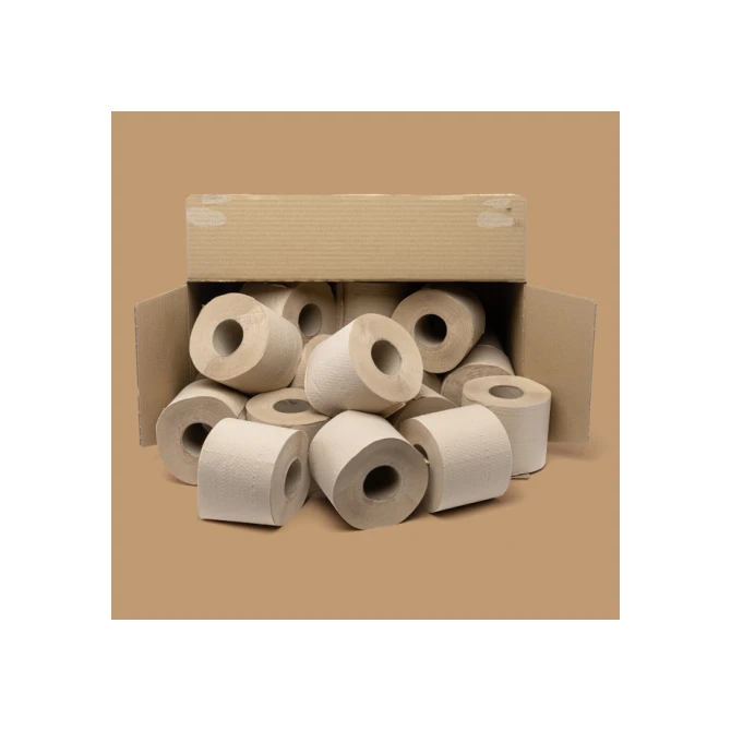 Toiletpapier The Good Roll The Panda Edition Naked bamboe 2-laags 24x300 vel naturel