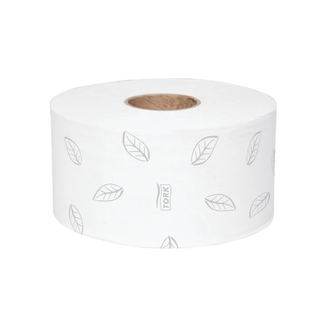 Toiletpapier Tork T2 Premium jumbo klein 3-laags 120m wit 110255