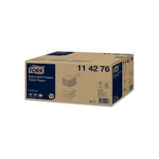 Toiletpapier Tork T3 Premium gevouwen 2-laags 110x190mm wit 114276 Toiletpapier Tork T3 Premium gevouwen 2-laags 110x190mm wit 114276