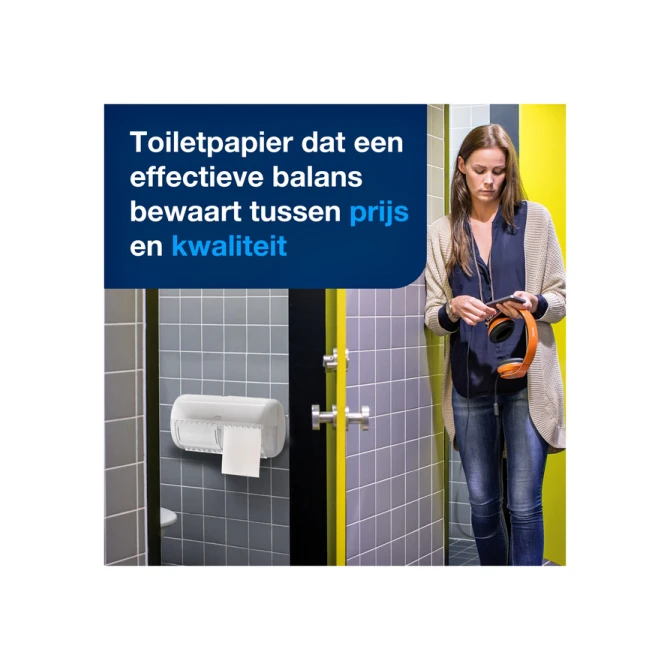 Toiletpapier Tork T4 Advanced 2-laags 200 vel wit 472161