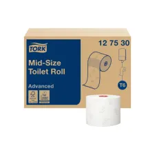 Toiletpapier Tork T6 Advanced 2-laags 100m wit 127530