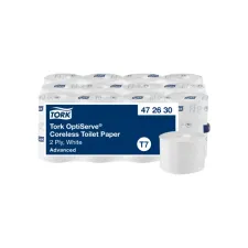 Toiletpapier Tork T7 Advanced Optiserve Coreless 2-laags 94m wit 472630