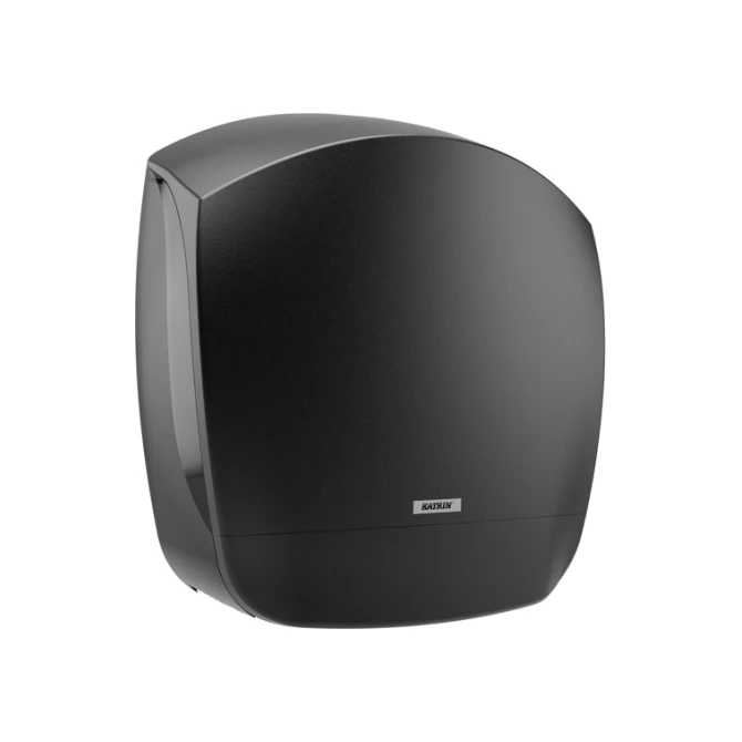 Toiletpapierdispenser Katrin Gigant L jumbo groot zwart 82186