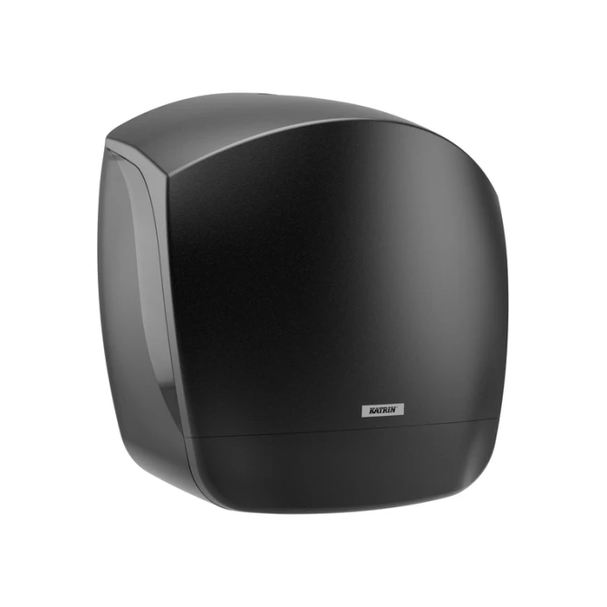 Toiletpapierdispenser Katrin Gigant S jumbo klein zwart 82155