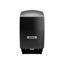 Toiletpapierdispenser Katrin systeemrol duo zwart 77519