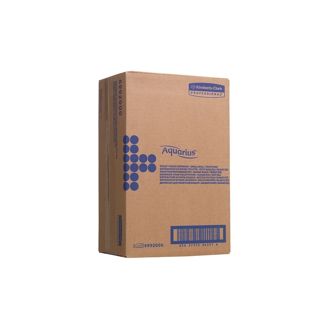 Toiletpapierdispenser Kimberly Clark Aquarius duo wit 6992
