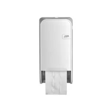 Toiletpapierdispenser Quartzline Q1 systeemrol duo wit 441001