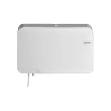 Toiletpapierdispenser Quartzline Q2 klein duo wit 441002