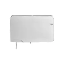 Toiletpapierdispenser Quartzline Q5 jumbo klein duo wit 441007