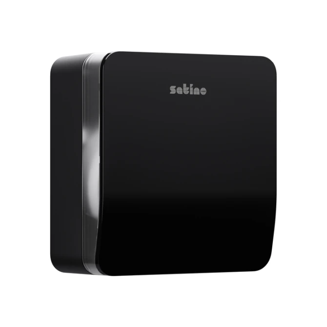 Toiletpapierdispenser Satino JT1 Hyginity jumbo S zwart 333405