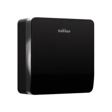 Toiletpapierdispenser Satino JT2 Hyginity jumbo L zwart 333407