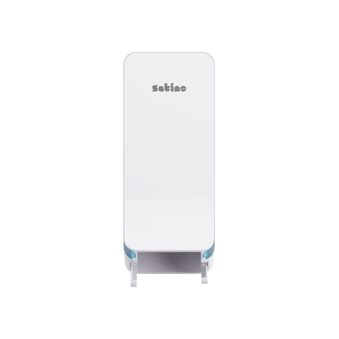 Toiletpapierdispenser Satino JT3 Hyginity systeemrol duo wit 333422