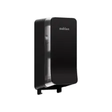 Toiletpapierdispenser Satino JT3 Hyginity systeemrol duo zwart 333423