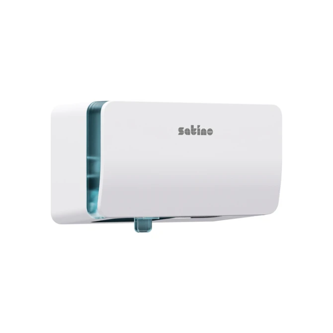 Toiletpapierdispenser Satino MT1 Hyginity duo wit 333426