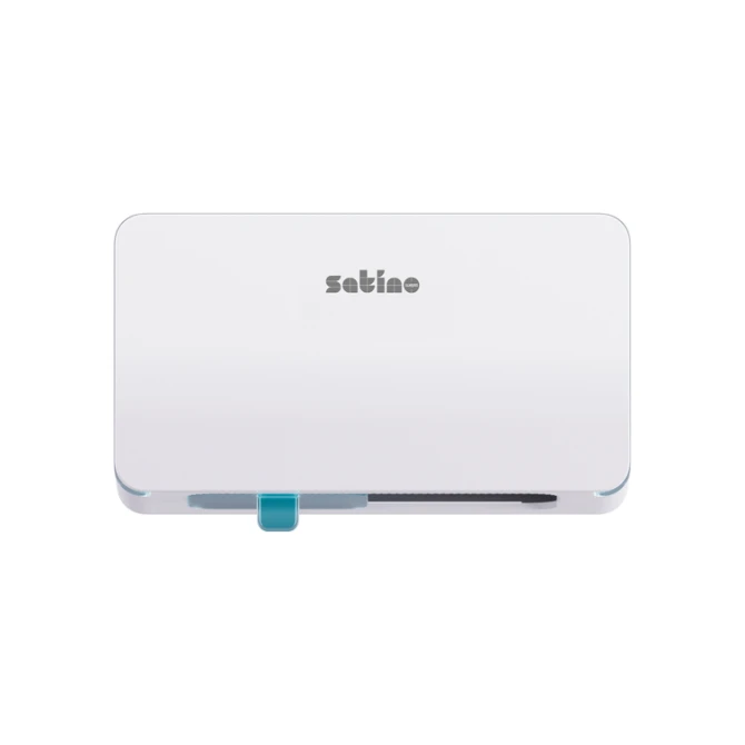 Toiletpapierdispenser Satino MT1 Hyginity duo wit 333426