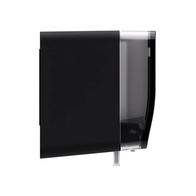 Toiletpapierdispenser Satino MT1 Hyginity duo zwart 333427