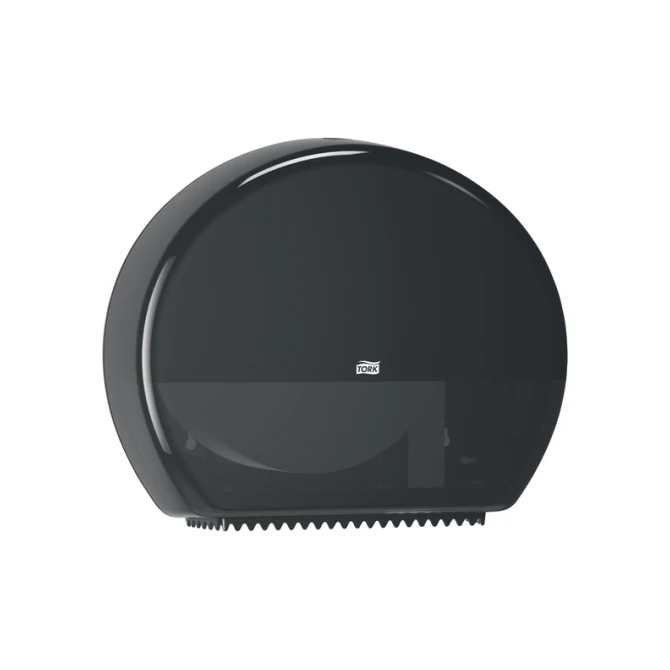 Toiletpapierdispenser Tork T1 Elevation jumbo zwart 554008