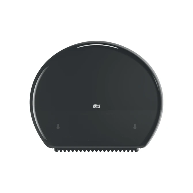 Toiletpapierdispenser Tork T1 Elevation jumbo zwart 554008