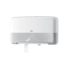 Toiletpapierdispenser Tork T2 Elevation jumbo klein duo wit 555500