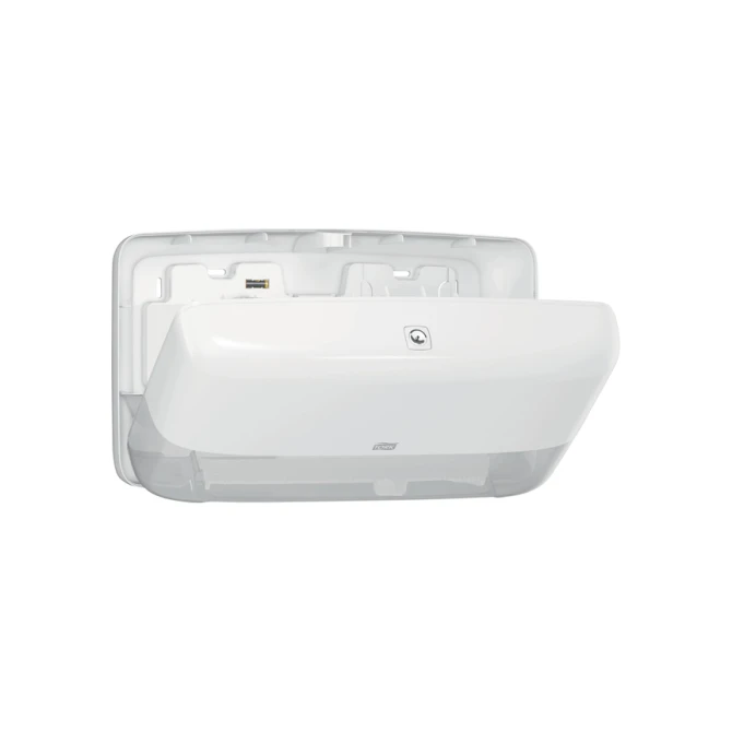 Toiletpapierdispenser Tork T2 Elevation jumbo klein duo wit 555500