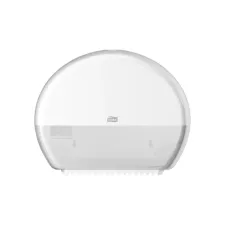 Toiletpapierdispenser Tork T2 Elevation jumbo klein wit 555000