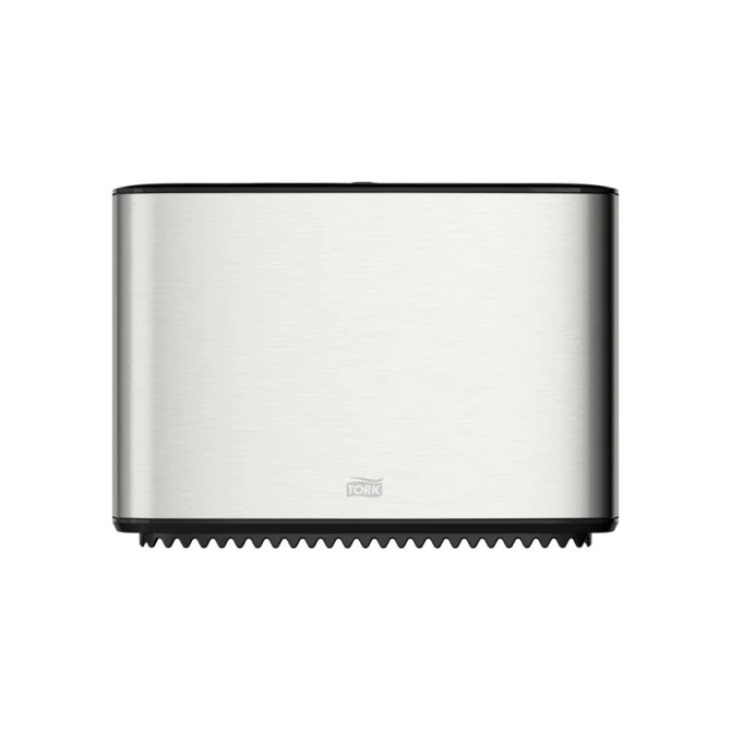 Toiletpapierdispenser Tork T2 Image Line jumbo klein zilver 460006