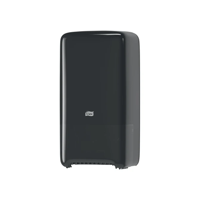 Toiletpapierdispenser Tork T6 Elevation medium duo zwart 557508